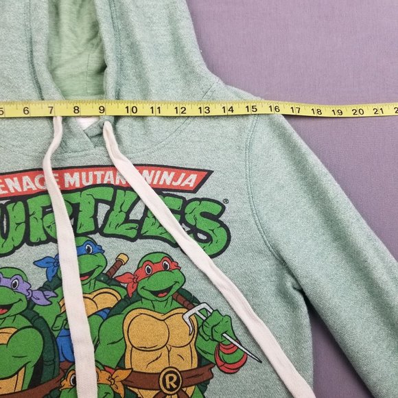 Nickelodeon TMNT Teenage Mutant Ninja Turtles Hooded Sweatshirt Size Small - Picture 9 of 11